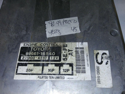 89661-16540 Toyota Paseo 1997-1999 ecm ecu computer - Swan Auto