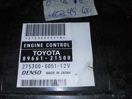 89661-21500 ecu ecm computer 2007-2008 Scion tC - Swan Auto