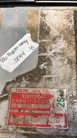 89661-32020 Toyota Camry 1986 ecu ecm computer - Swan Auto
