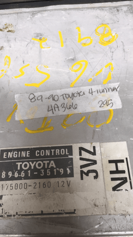 89661-35191 Toyota 4-Runner 4Runner 1989-1990 ecu ecm computer - Swan Auto