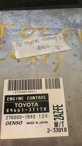 89661-3T170 Toyota Camry 2002 ecm ecu computer - Swan Auto