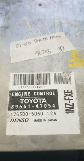 89661-47054 Toyota Prius 2001-2003 ecu ecm computer - Swan Auto