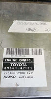 89661-47101 Toyota Prius 2004-2006 ecu ecm computer - Swan Auto