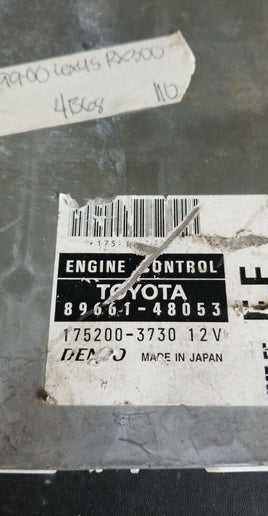 89661-48053 Lexus RX300 1999-2000 ecm ecu computer - Swan Auto