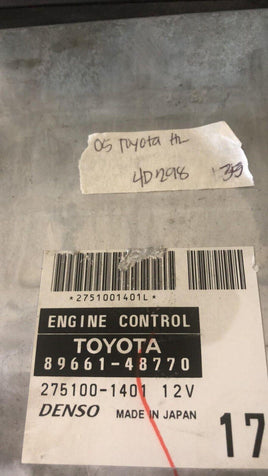 89661-48770 Toyota Highlander 2005 ecm ecu computer - Swan Auto