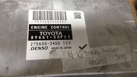 89661-50P11 Lexus LS460 2014-2016 ecm ecu computer - Swan Auto