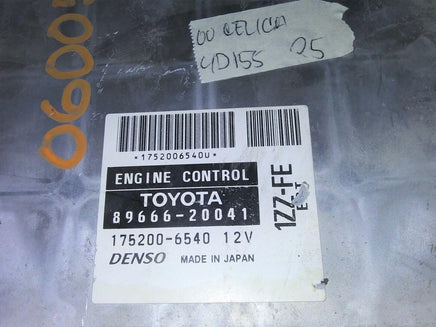 89666-20041 Toyota Celica 2000 ecu ecm computer - Swan Auto