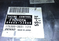 89666-33060 Toyota Solara 1999 ecm ecu computer - Swan Auto