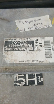 89666-52290 Scion TC 2004 ecm ecu computer - Swan Auto