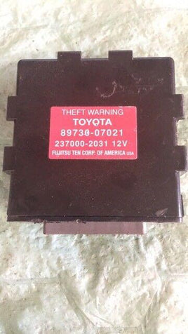 89730-07021 Toyota Avalon 2000-2004 theft warning module - Swan Auto