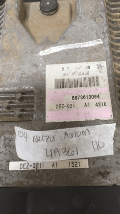 8973613064 Isuzu Axiom engine control module 2004 - Swan Auto