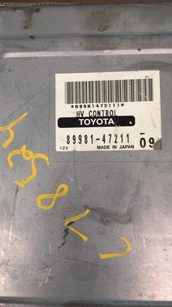 89981-47211 HV control module 2006-2009 Toyota Prius hybrid - Swan Auto