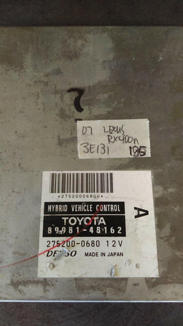 89981-48162 Lexus RX400h 2006-2008 ecm ecu computer - Swan Auto