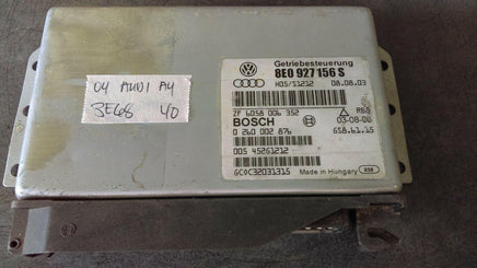 8E0 927 156 S Audi A4 2004 TCM transmission computer - Swan Auto