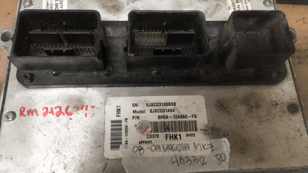 8H6A-12A650-FB ecm ecu computer 2008-2009 Lincoln MKZ or Zephyr **Tested** - Swan Auto