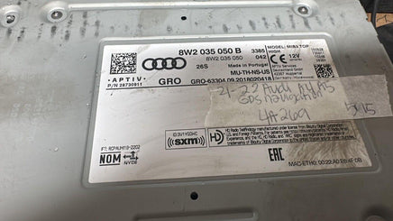8W2 035 050 B Audi A4 2021-2022 GPS Navigation Control Module - Swan Auto