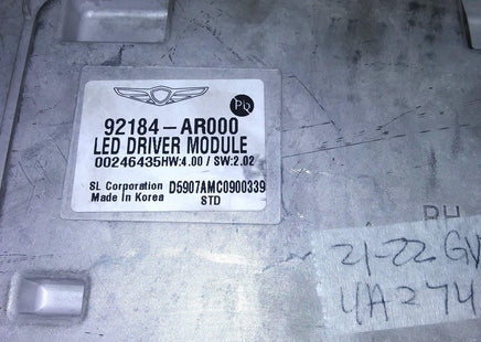 92184-AR000 headlight ballast module 2021-2022 Genesis GV70 - Swan Auto