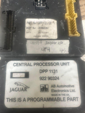 922 90324 Jaguar XJ6 Central Processor control module computer 1991-1994 - Swan Auto