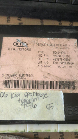 95400-1F310 Kia Sportage 2006 Traction Control Module - Swan Auto