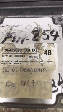 96439820 Suziku Forenza or Chevy Optra 2004-2005 ecm ecu computer - Swan Auto