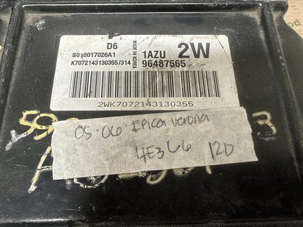 96487565 Suzuki Verona or Chevrolet Epica 2005-2006 ecu ecm computer - Swan Auto