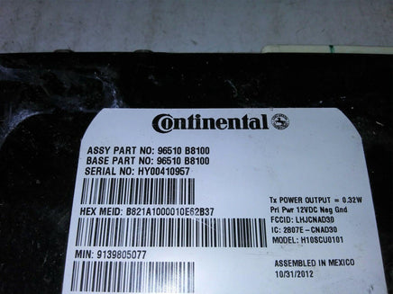 96510 B8100 Hyundai Santa Fe 2013-2014 communication control module - Swan Auto