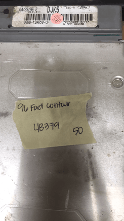 96BB-12A650-CF Ford Contour or Mystique ecm ecu computer 1996 **Tested** - Swan Auto