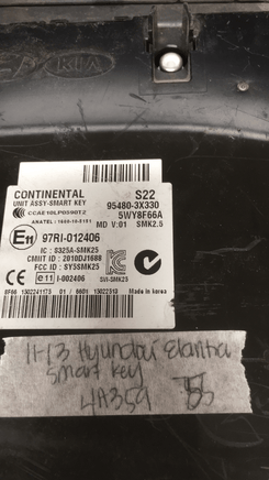 97RI-012406 Hyundai Elantra 2011-2013 ecm ecu computer - Swan Auto