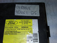 98 AG 15K600 KB Ford Focus 2001 anti theft locking module - Swan Auto
