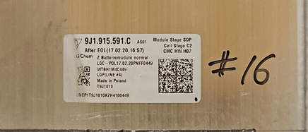 9J1.915.591.C Porsche Taycan 2020 battery control module - Swan Auto