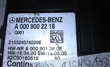 A 000 900 22 18 BMW CLS 450 or 430 or E350 2019-2022 fuel pump relay module - Swan Auto