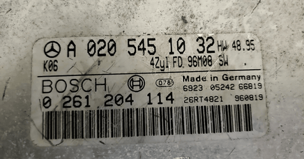 A 020 545 10 32 C230 ecu ecm 1997 Mercedes-Benz - Swan Auto
