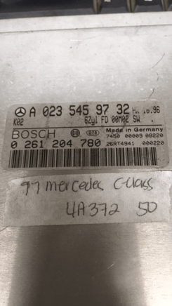 A 023 545 97 32 Mercedes-Benz C-class engine control module 1997 - Swan Auto