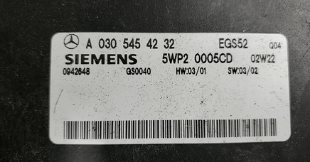 A 030 545 42 32 Mercedes C230 2003-2005 TCM Transmission Computer - Swan Auto
