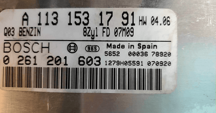 A 113 153 17 91 Mercedes SL55 AMG 2003-2008 ecm ecu computer - Swan Auto