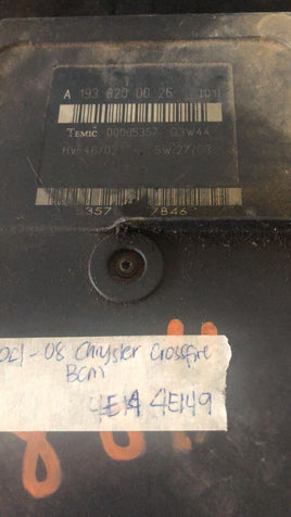 A 193 820 00 26 Chrysler Sebring 2004-2008 Body Control module computer - Swan Auto