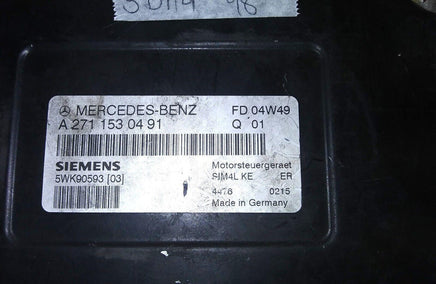 A 271 153 04 91 Mercedes-Benz C230 2002-2005 ecm ecu computer - Swan Auto