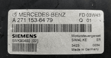 A 271 153 64 79 ecm ecu computer 2002-2004 Mercedes C230 - Swan Auto