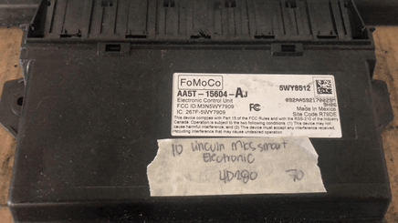 AA5T-15604-AJ Lincoln MKS 2010 ecm ecu computer - Swan Auto