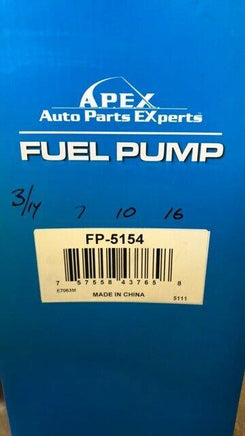 Apex Pilot fuel pump FP-5154 fits 1995 Dodge Van **New** - Swan Auto