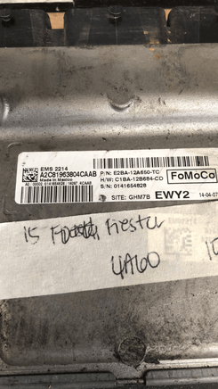 BA61-12A650-SE Ford Fiesta ecm ecu computer 2011 - Swan Auto