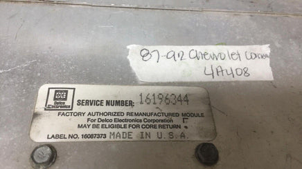 Chevrolet Corsica engine control module 1987-1992 - Swan Auto