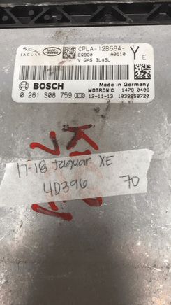 CPLA-12B684-YE Jaguar XE ecm ecu computer 2017-2018 - Swan Auto