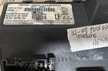 DN1T-15600-LE Ford Fiesta 2014-2019 ecm ecu computer - Swan Auto