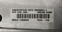 Dodge multi-function relay module 56045908AA - Swan Auto