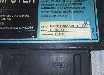 E47F-12A650-PA ecm ecu computer 1983-1984 Ford Ranger or Bronco - Swan Auto