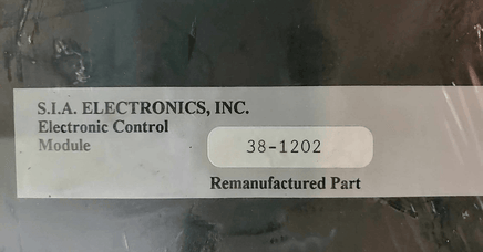 E4GF-12A650-A1A Ford Escort 1984-1985 ecm ecu computer reman - Swan Auto