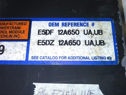 E5DF-12A650-UA Ford Econoline van 1986 ecm ecu computer - Swan Auto