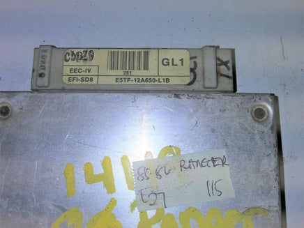 E5TF-12A650-L1B Ford Ranger or Aerostar 1985-1986 ecm ecu computer - Swan Auto
