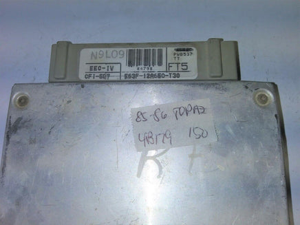 E63F-12A650-T3G ecm ecu computer 1985-1986 Ford Topaz - Swan Auto